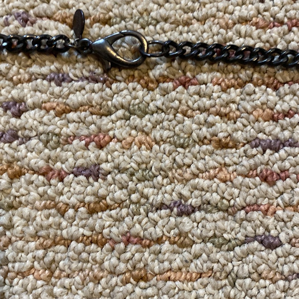 Metal Fringe necklace - Picture 4 of 4